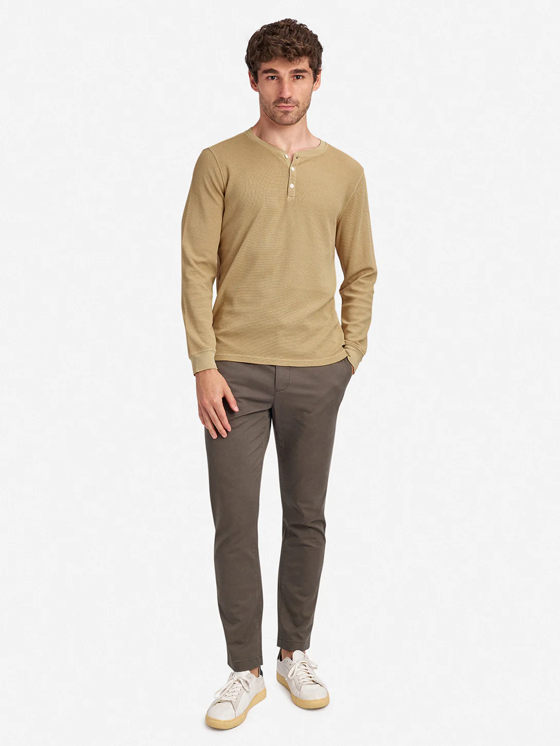 Court Henley L/S Tee - Image 2