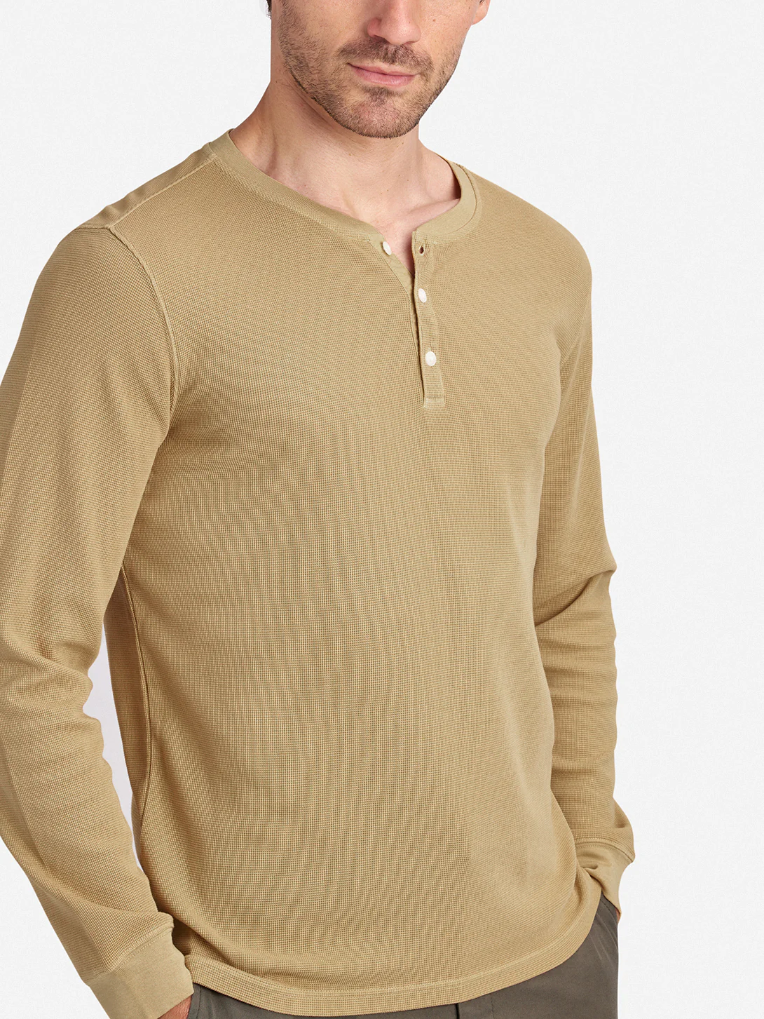 Court Henley L/S Tee - Image 3