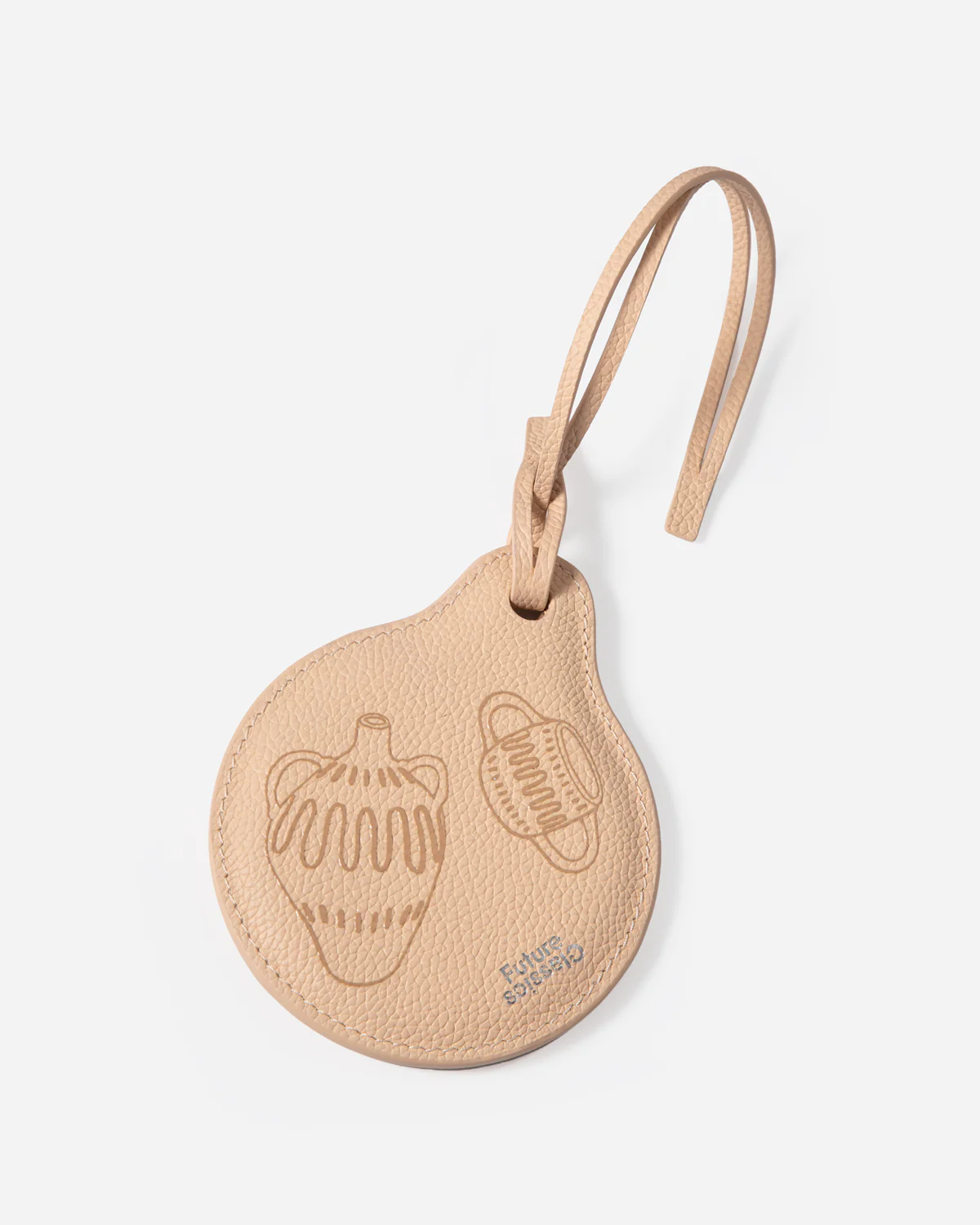 Pebble Mirror Charm