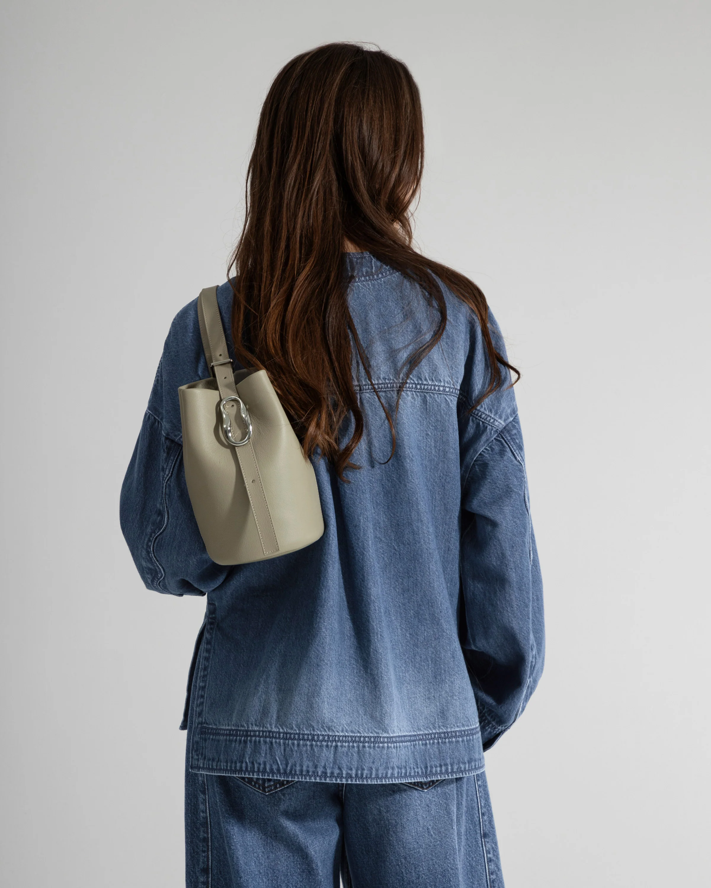 Motif Sleeve Denim Jacket - Image 4