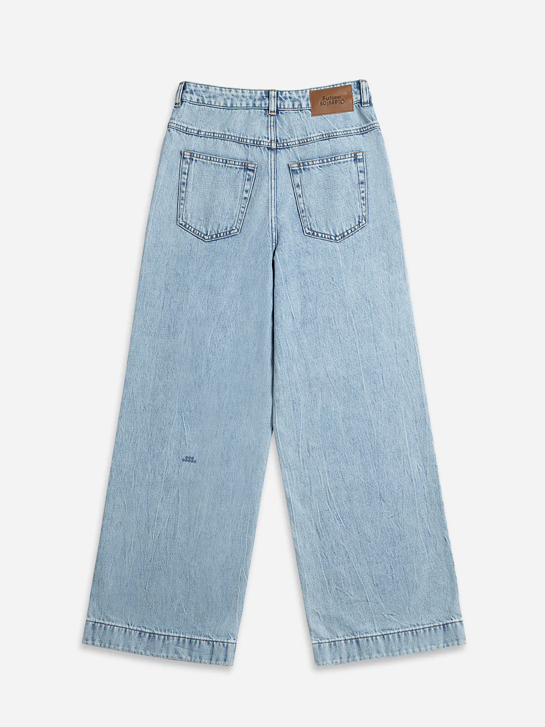 Bleached Straight Fit Jeans - Image 7