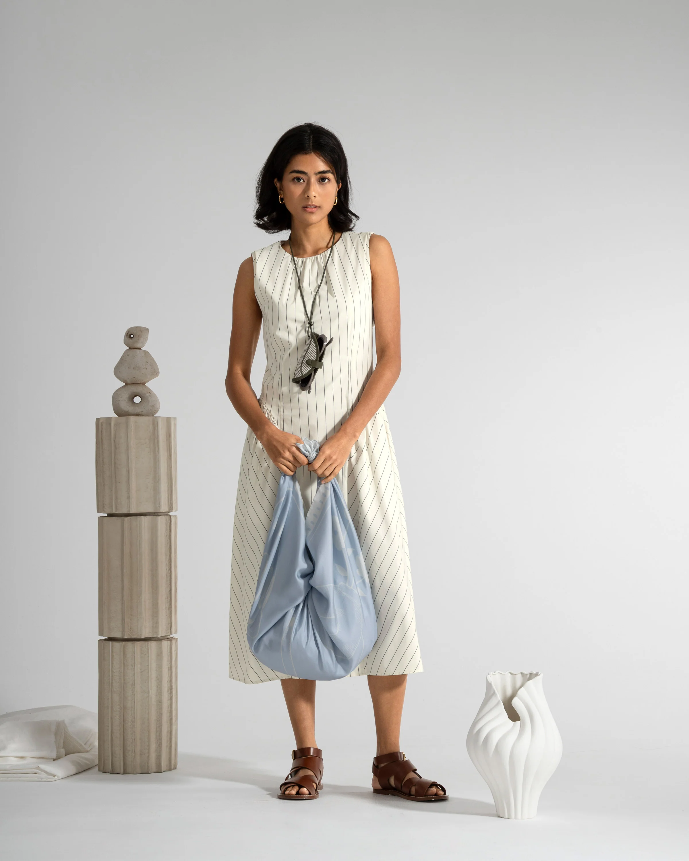 Panel Flared Dress - Image 2
