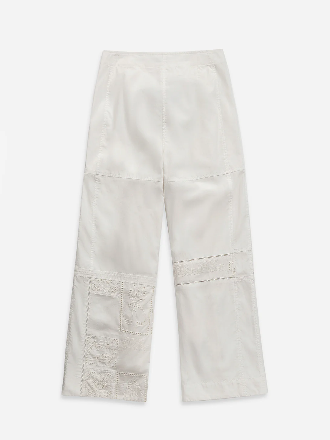 Patchwork Oeuvres Pants - Image 4