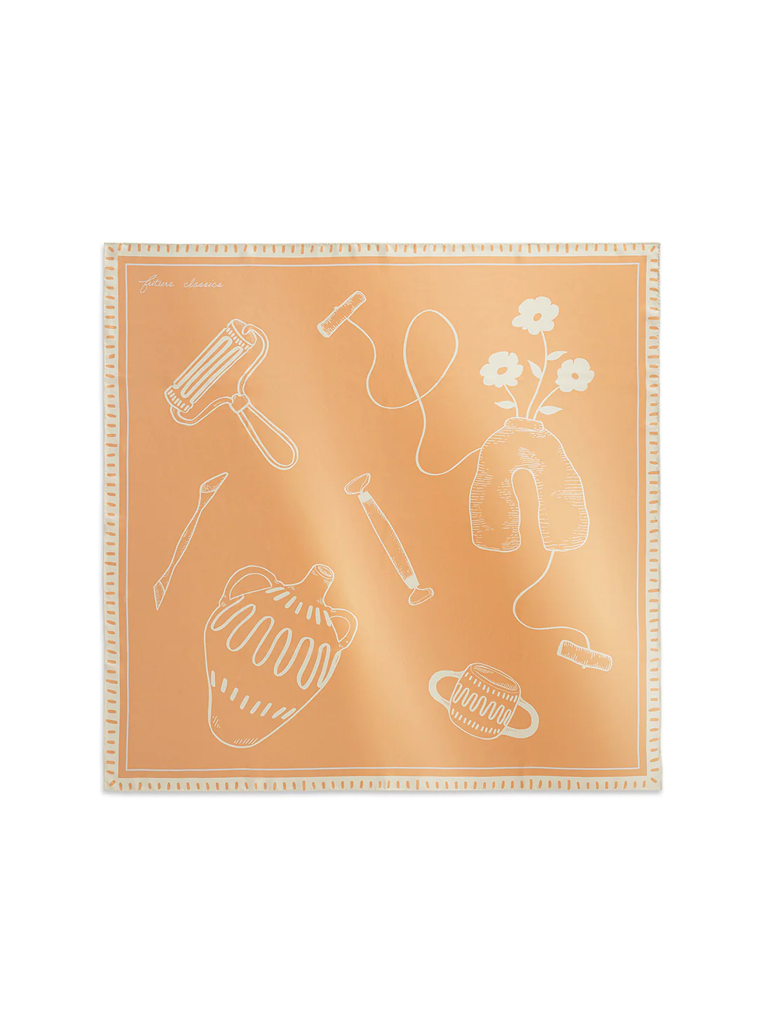 Oeuvres Printed Scarf - Image 5