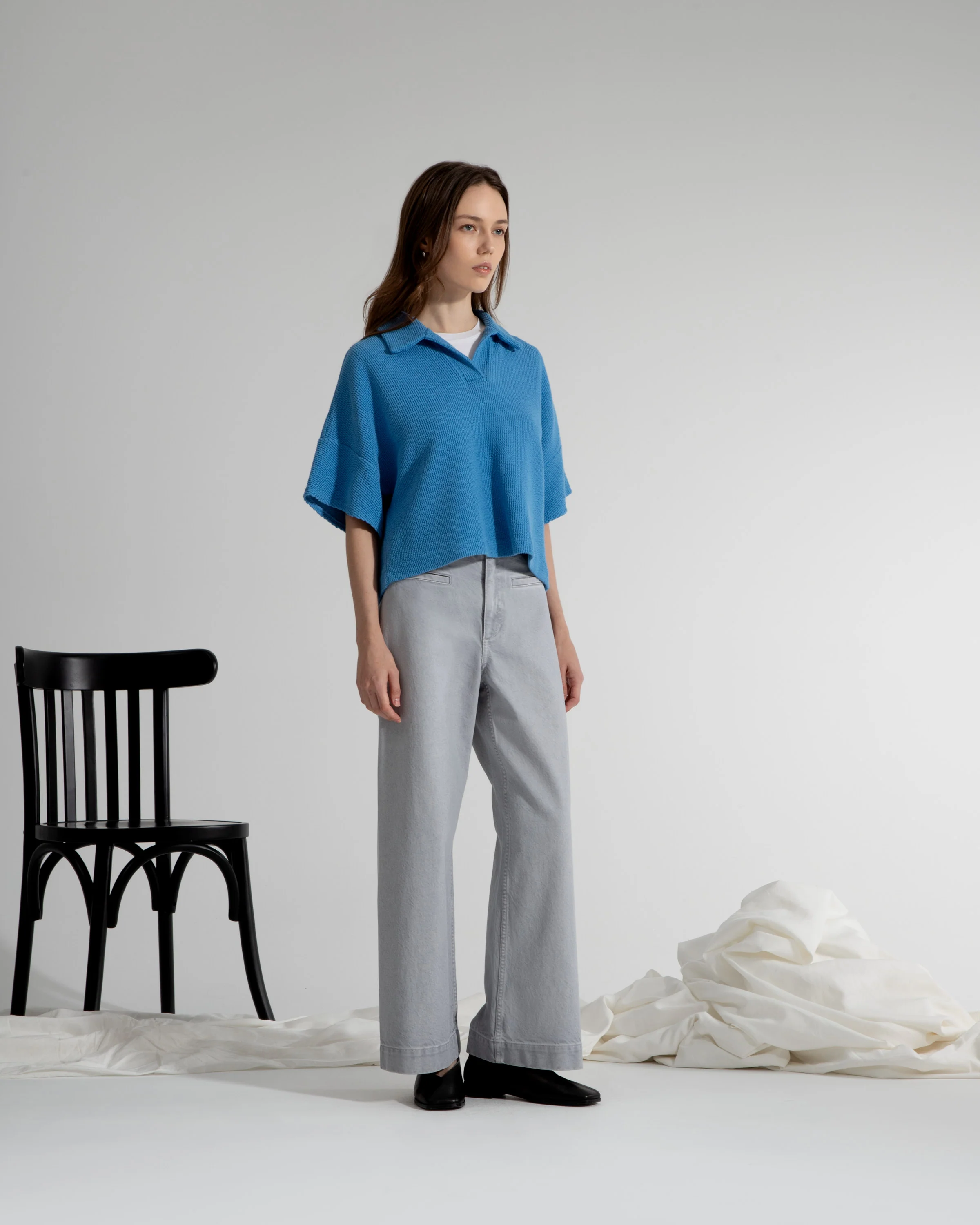 Textured Relaxed Polo - Image 3