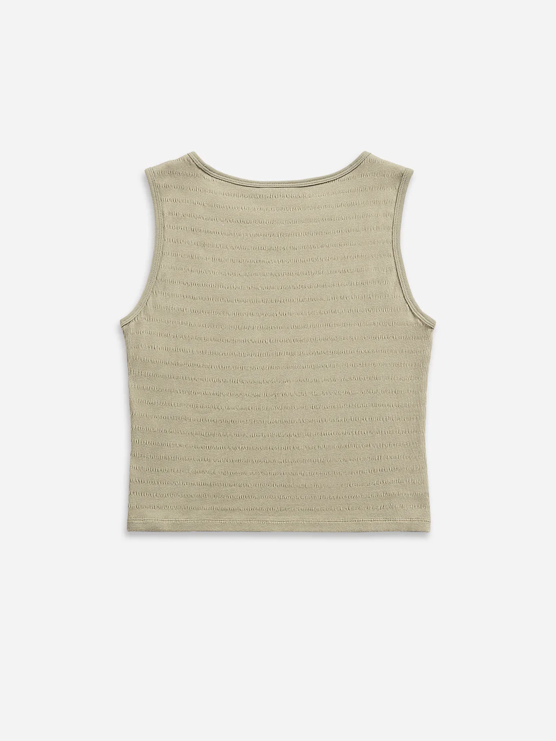 Asymmetric Hem Tank Jacquard - Image 6