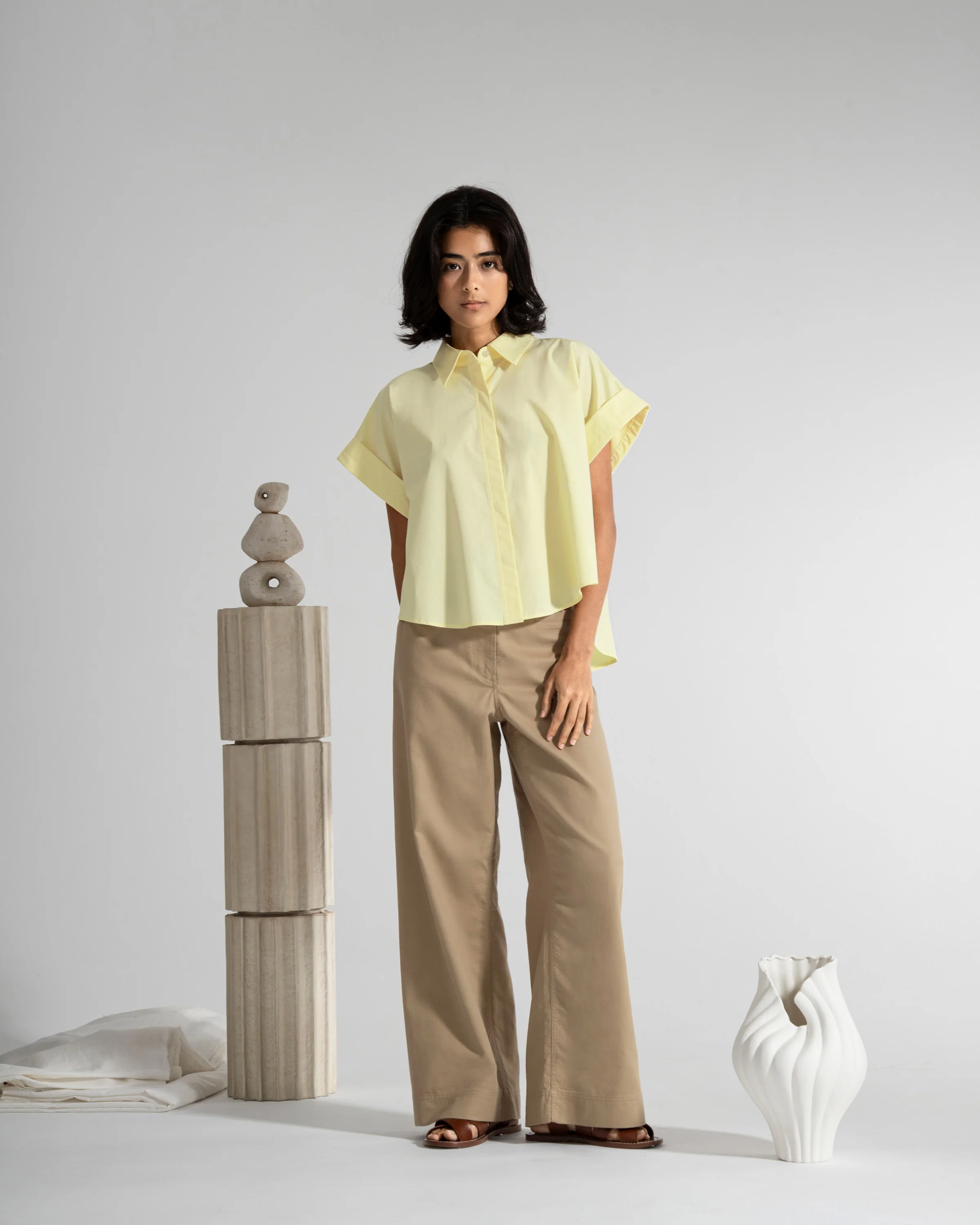 Back Slit SS Shirt - Image 2