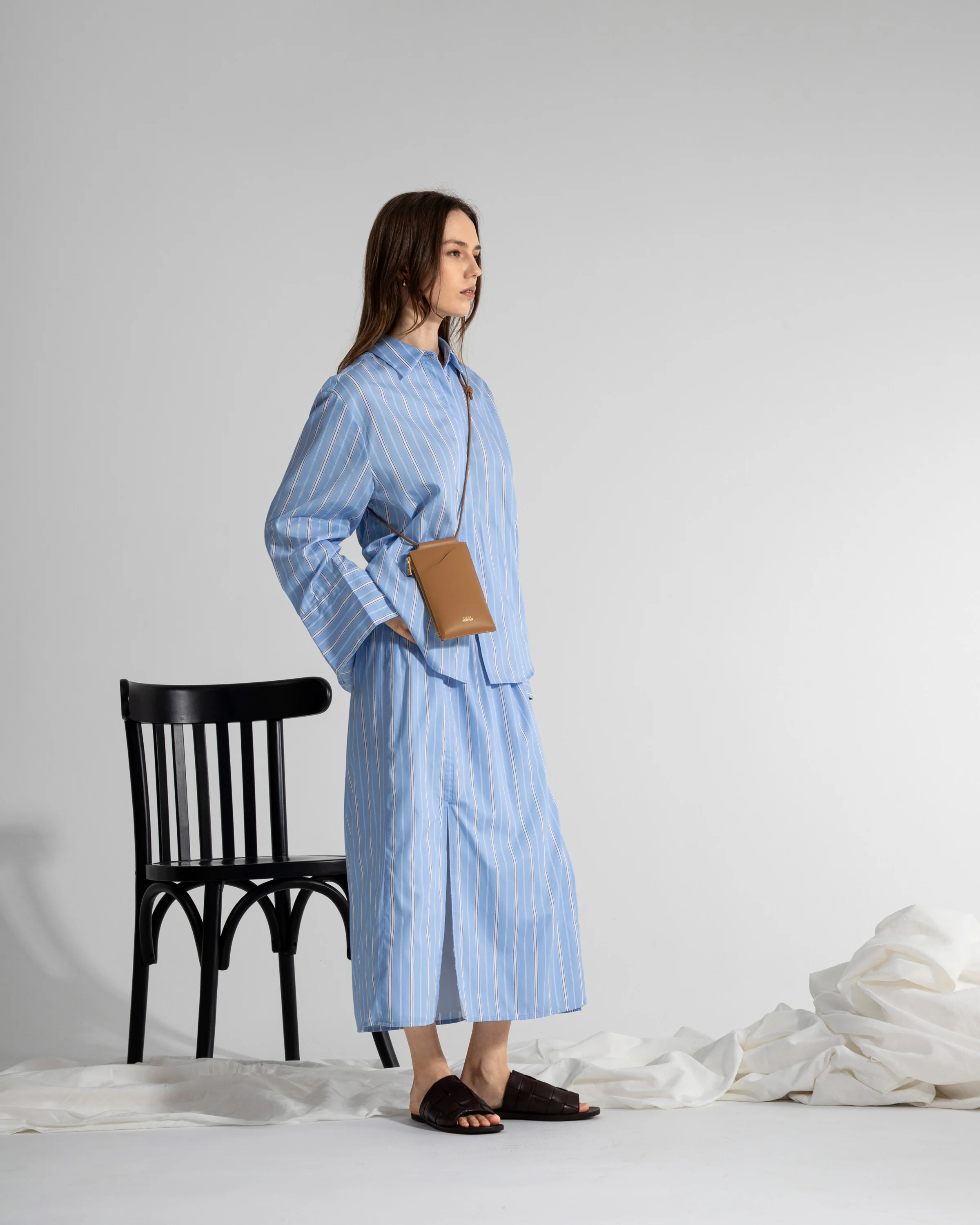 Striped Oversized Shirt - Image 4
