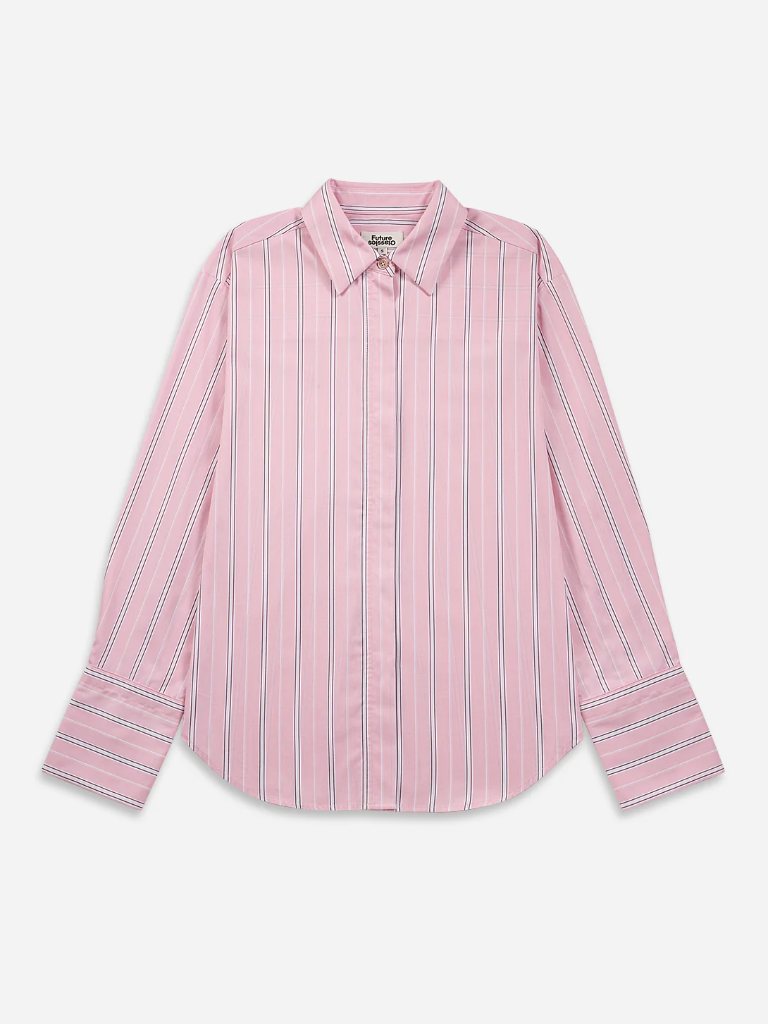 Striped Oversized Shirt - Image 6