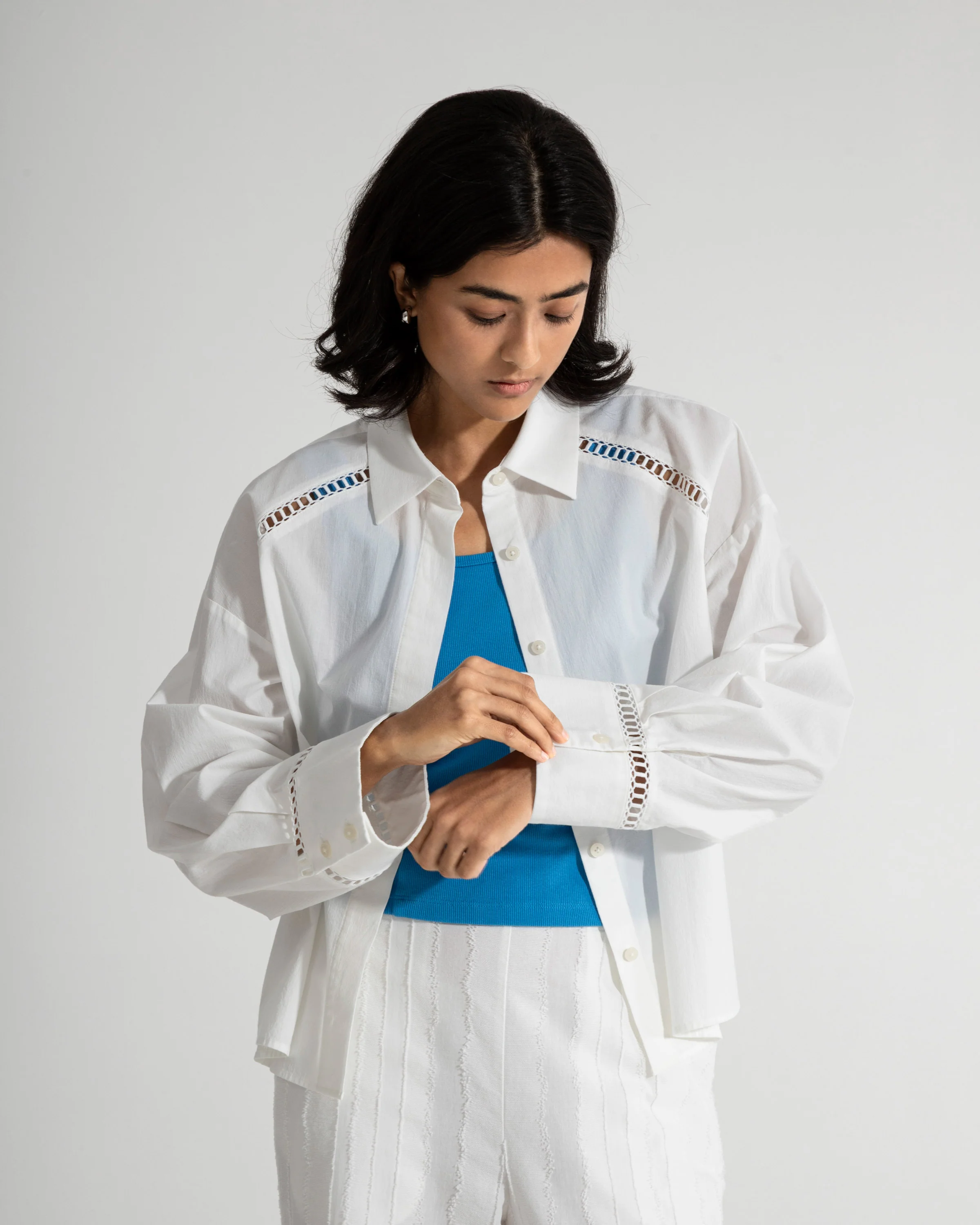 Stencils Trim Shirt - Image 3