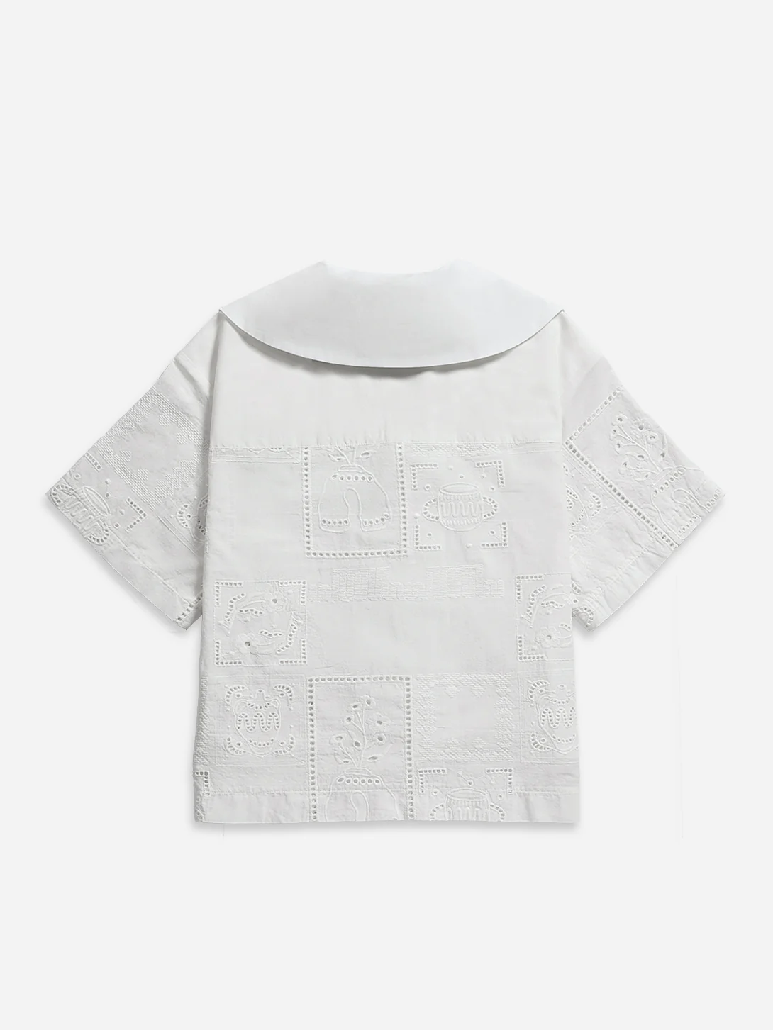 Camp Collar Oeuvres Shirt - Image 5