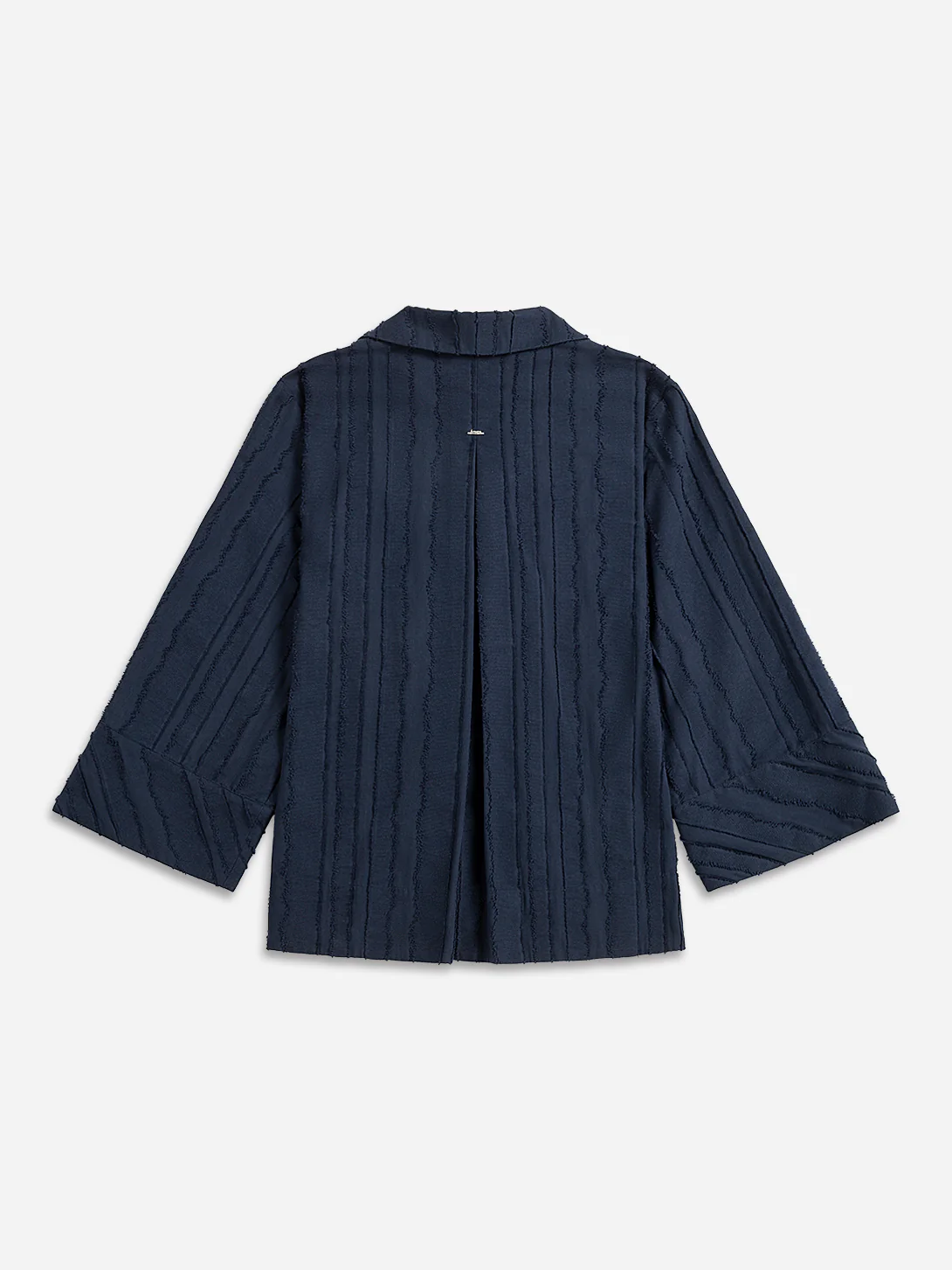 Textured Striped Overshirt - Image 4