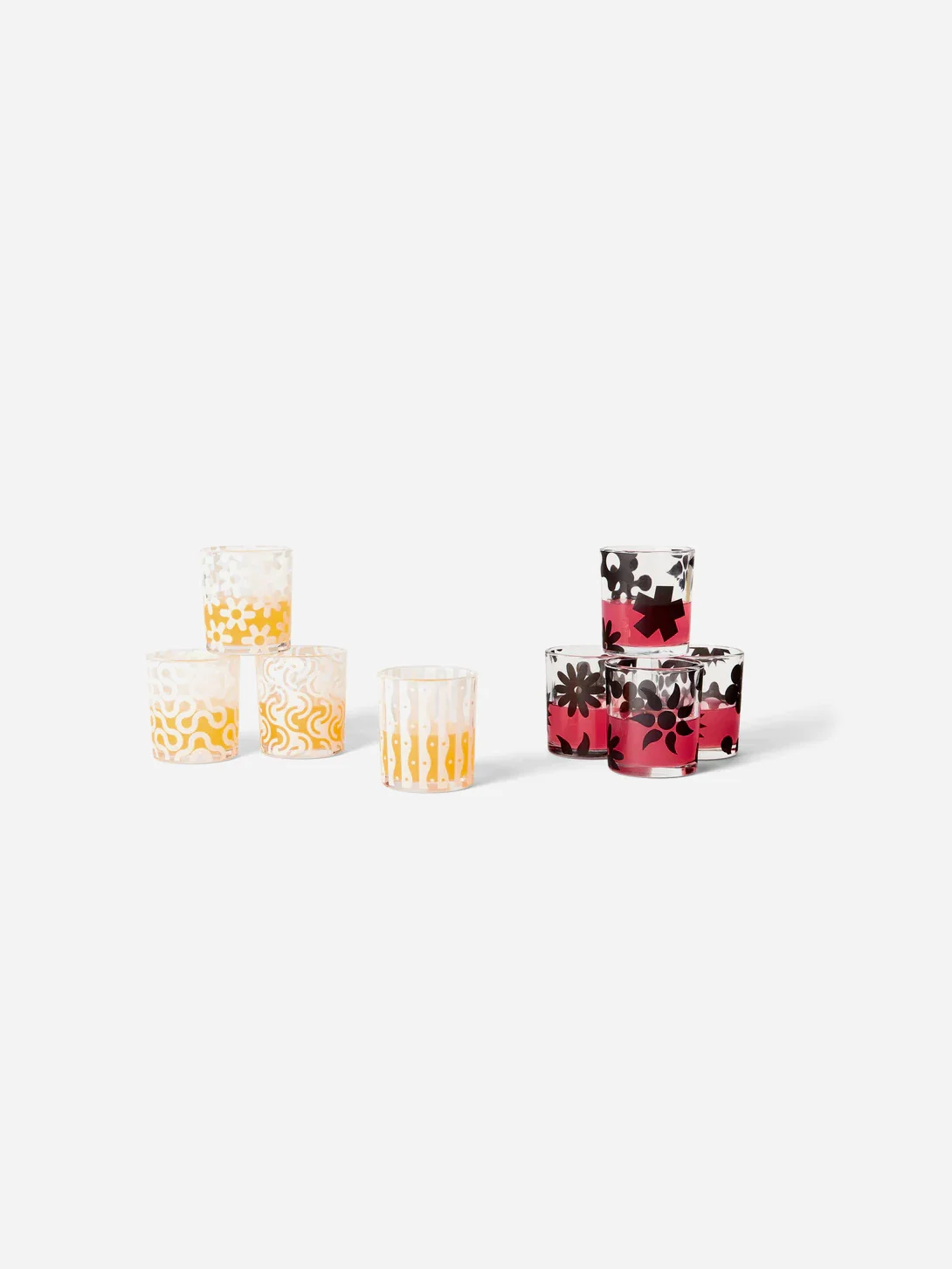 Dusen Dusen Pattern Glasses 4-pack - Image 4