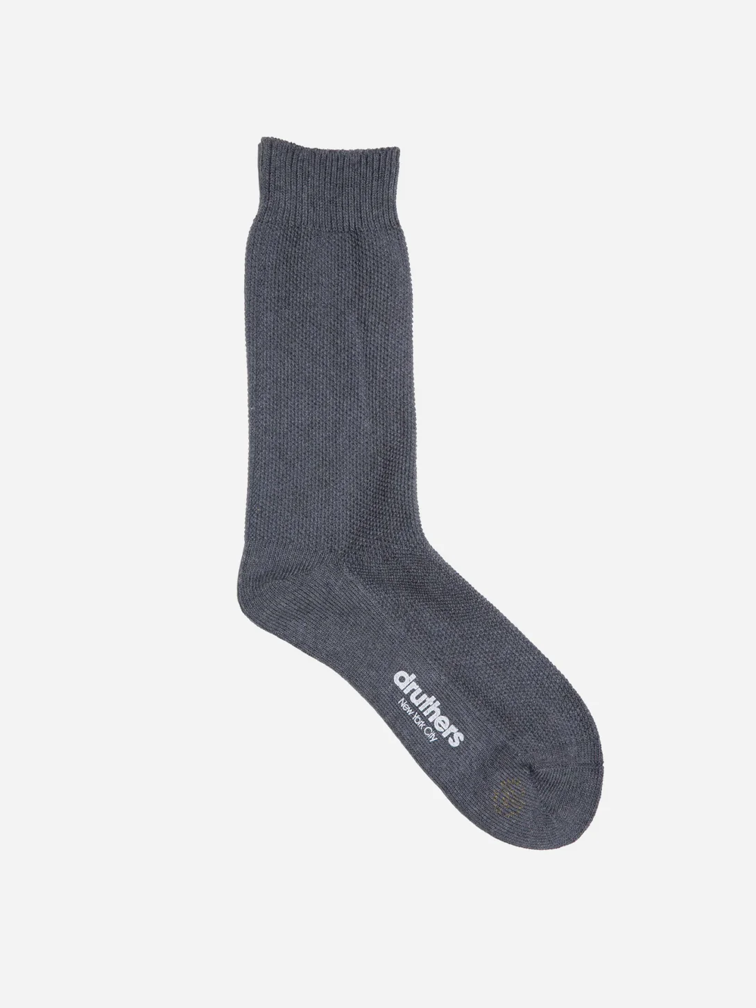 Organic Cotton Pique Dress Sock - Image 4