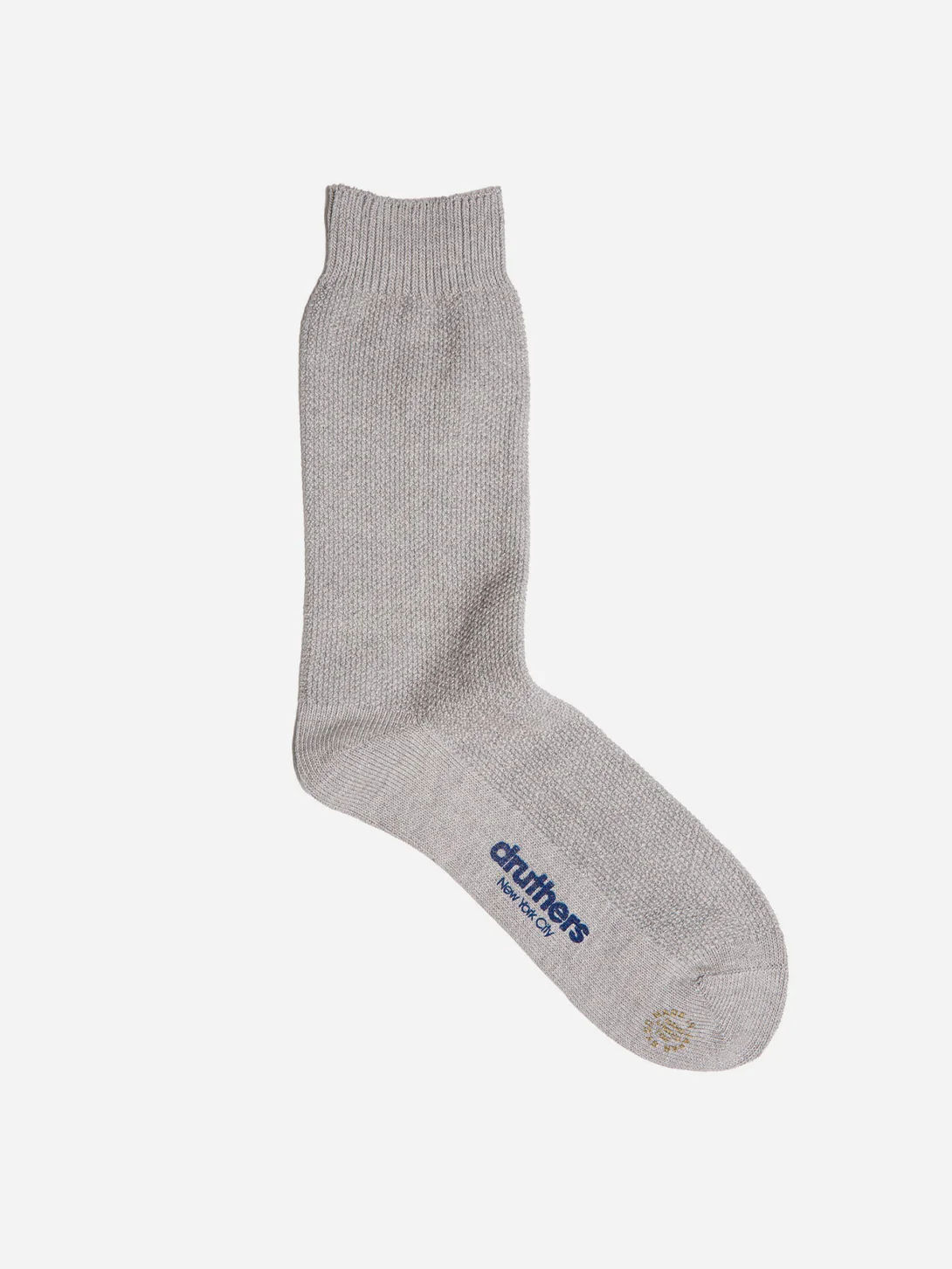 Organic Cotton Pique Dress Sock - Image 5