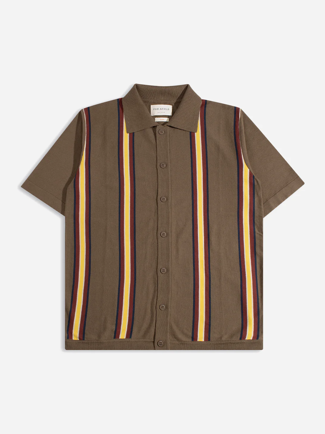 Velzy Knitted Shirt - Canopy Stripe