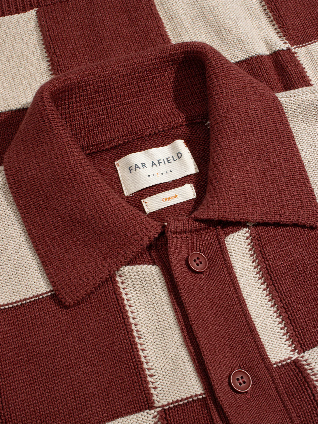 Velzy Knitted LS Shirt - Square Patchwork - Image 2