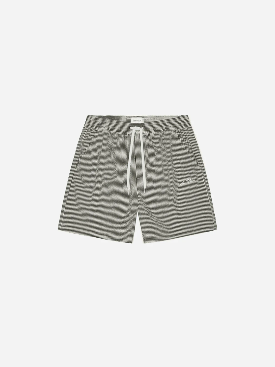 Stan Seersucker Swim Shorts - Image 7