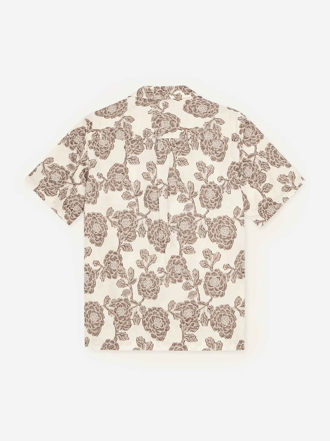 Lesley Flower Jacquard SS Shirt - Image 3