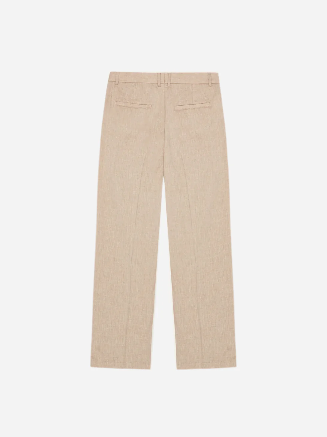 Reece Pleated Slub Suit Pants - Image 3