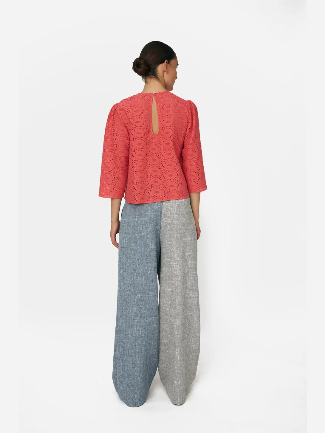 Cotton Lace Blouse - Image 3