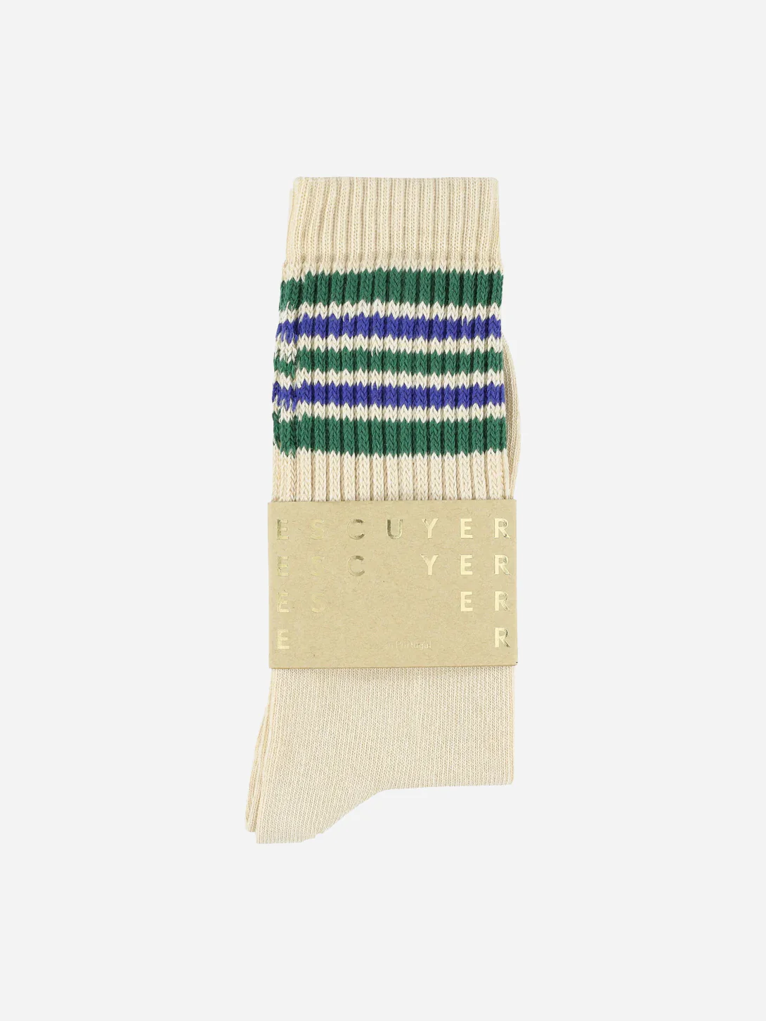 5 Stripes Crew Socks