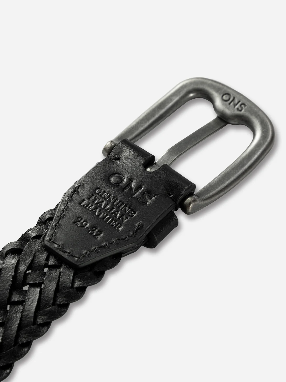 Leather Weave Belt - Image 3