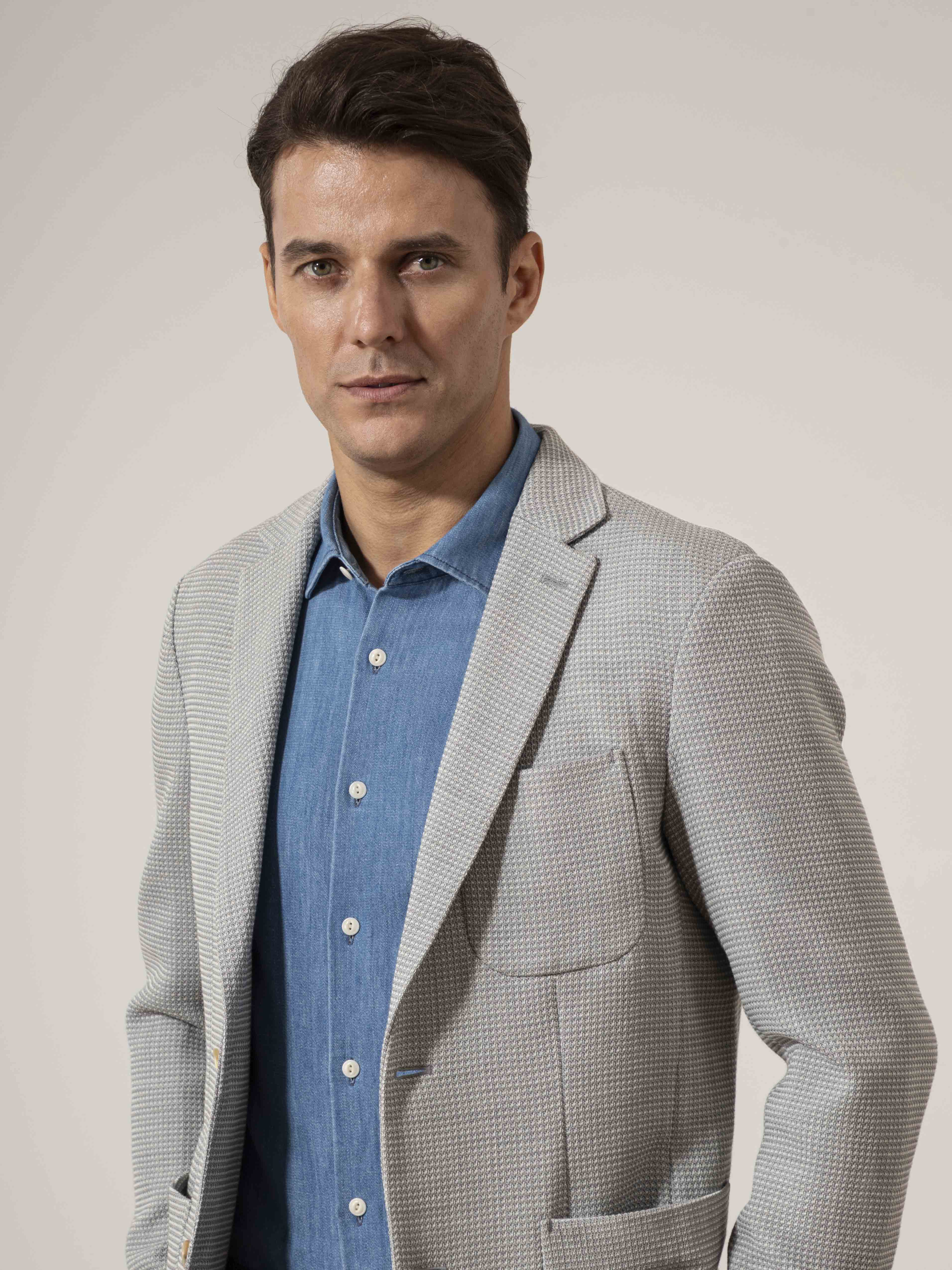 Perry Mesh Weaving Blazer - Image 3
