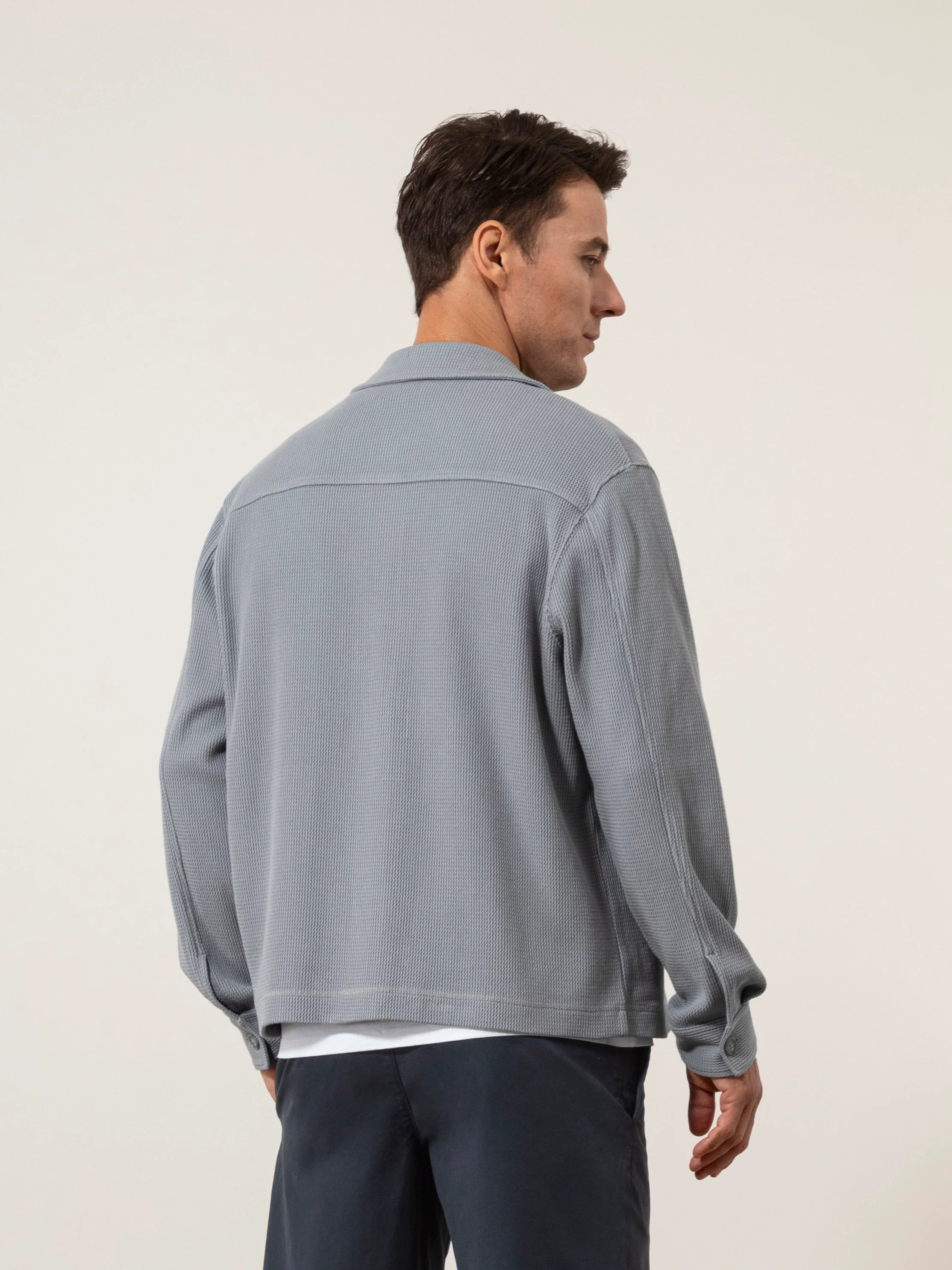 Beacon Textured Cardigan - Image 4