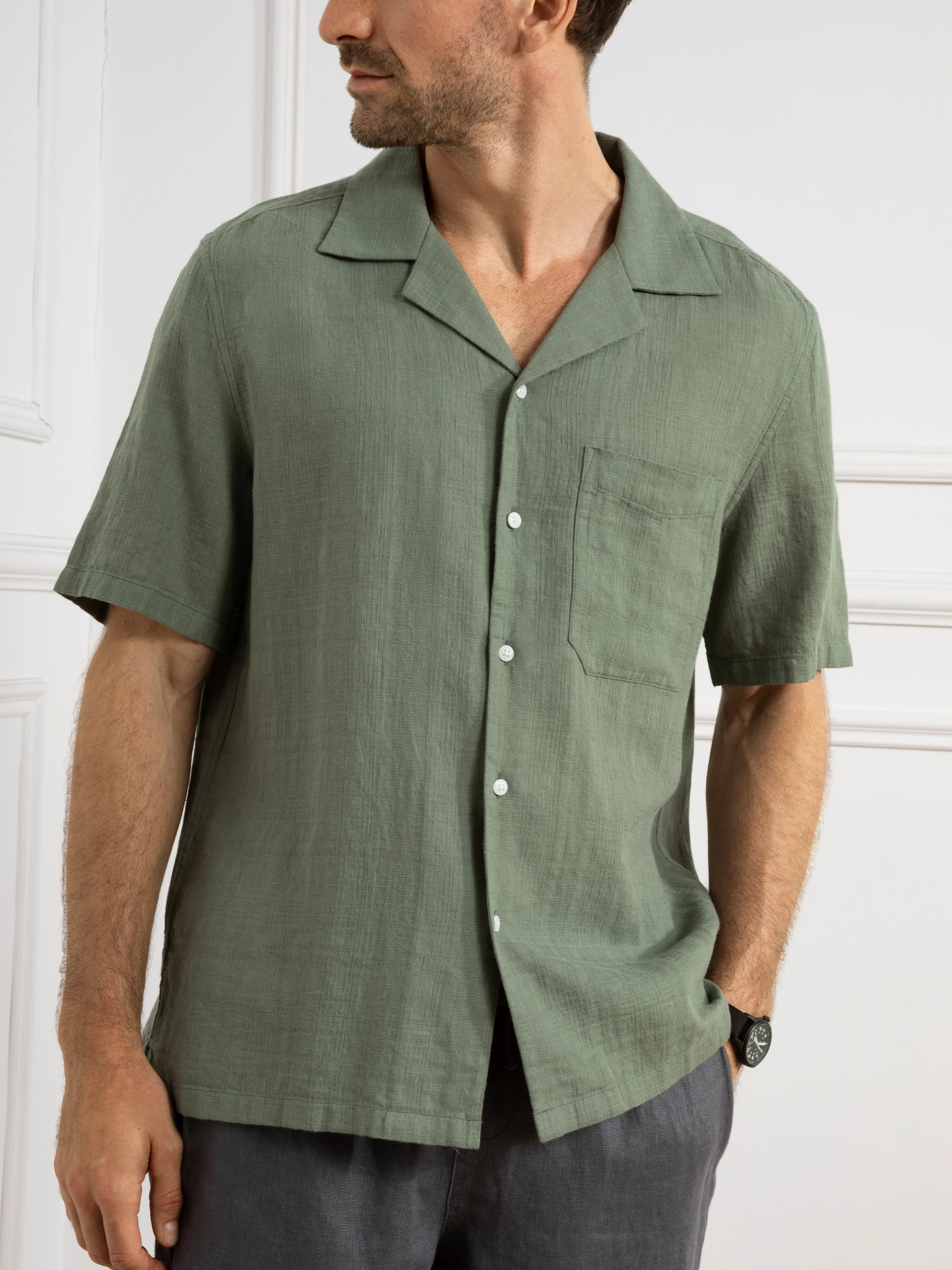 Rockaway Linen Cotton Shirt - Image 5