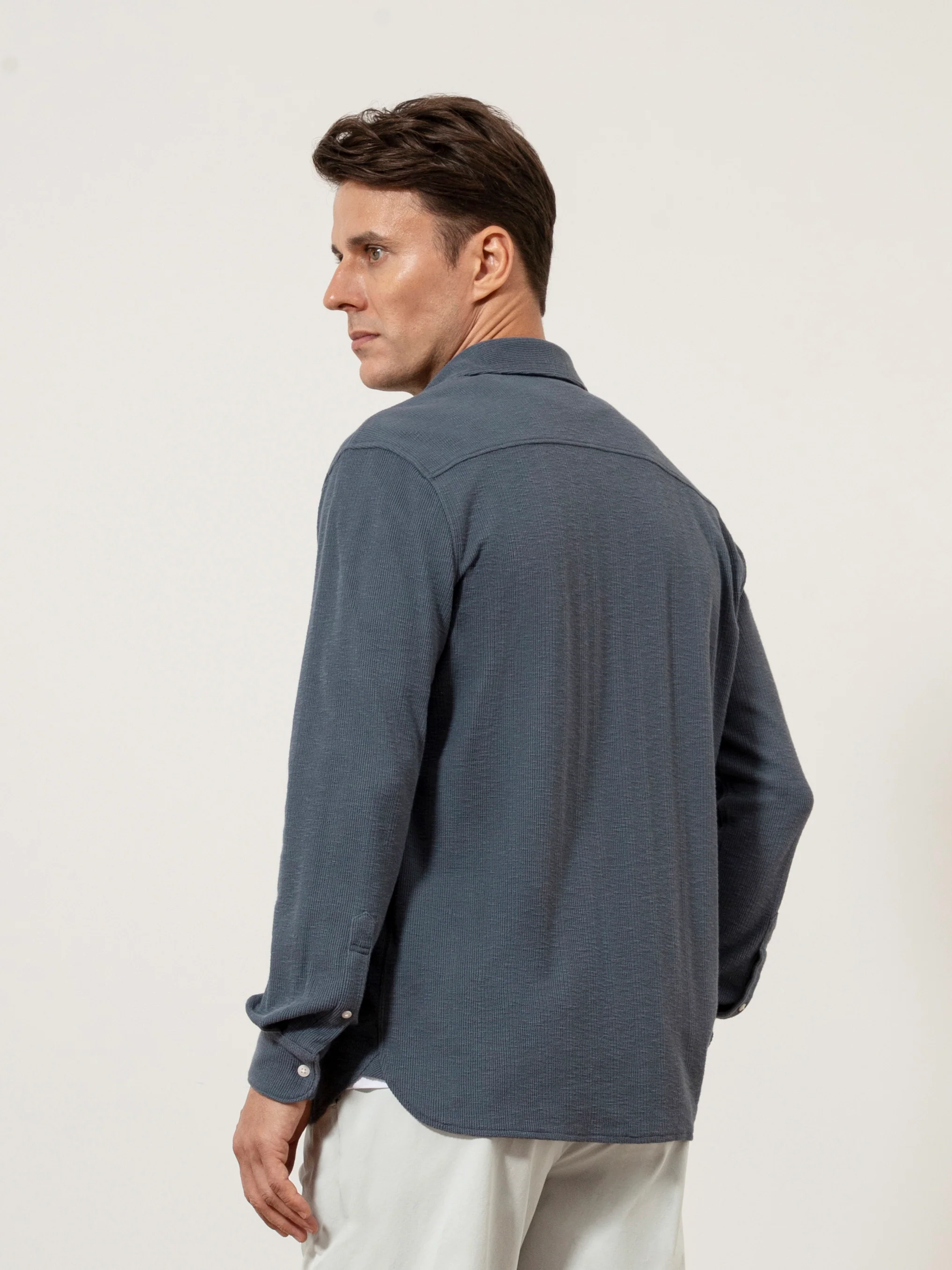 Darcy Ribbed Knit Shirt - Image 4