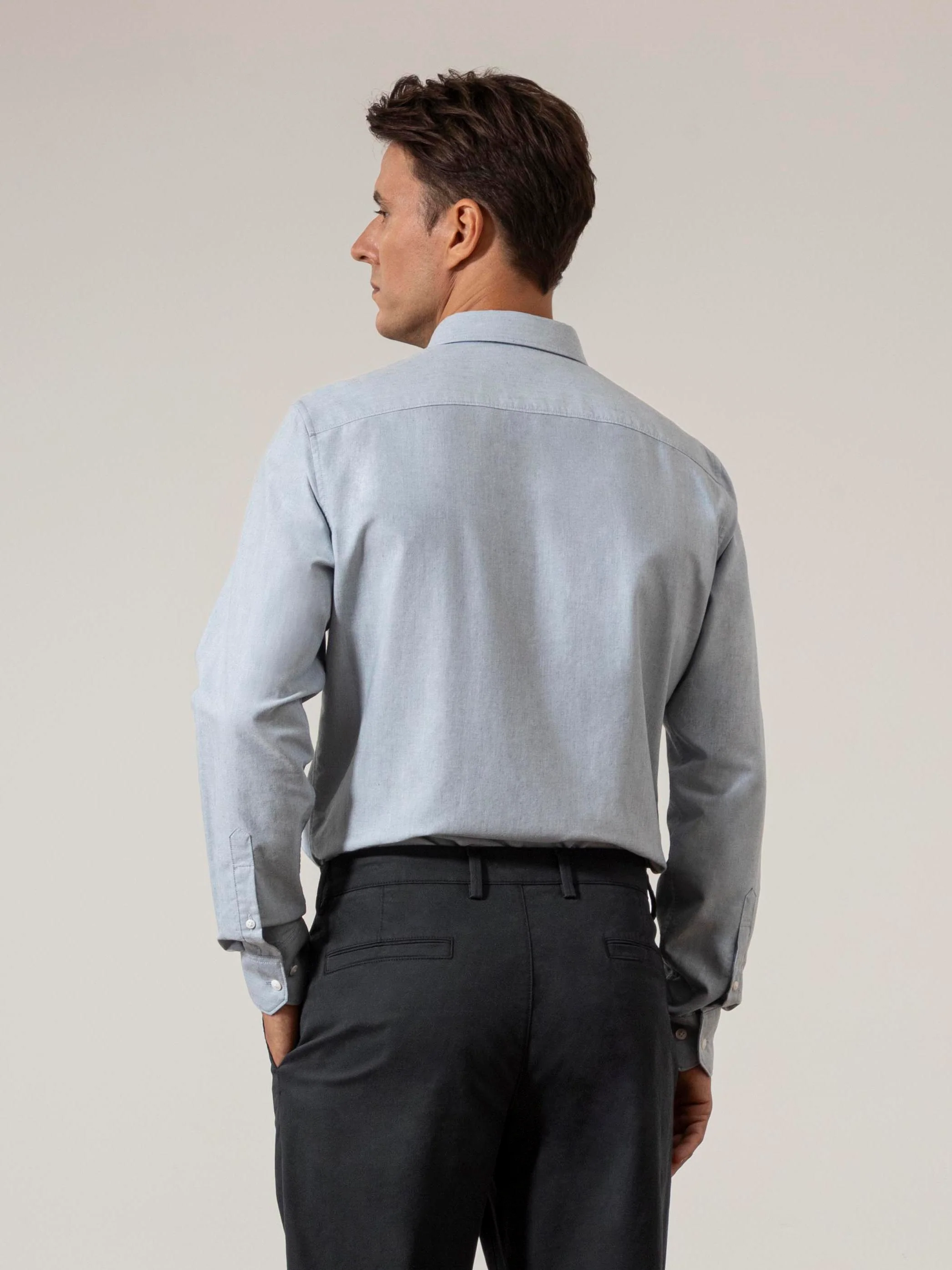 Fulton Heather Oxford Shirt - Image 4
