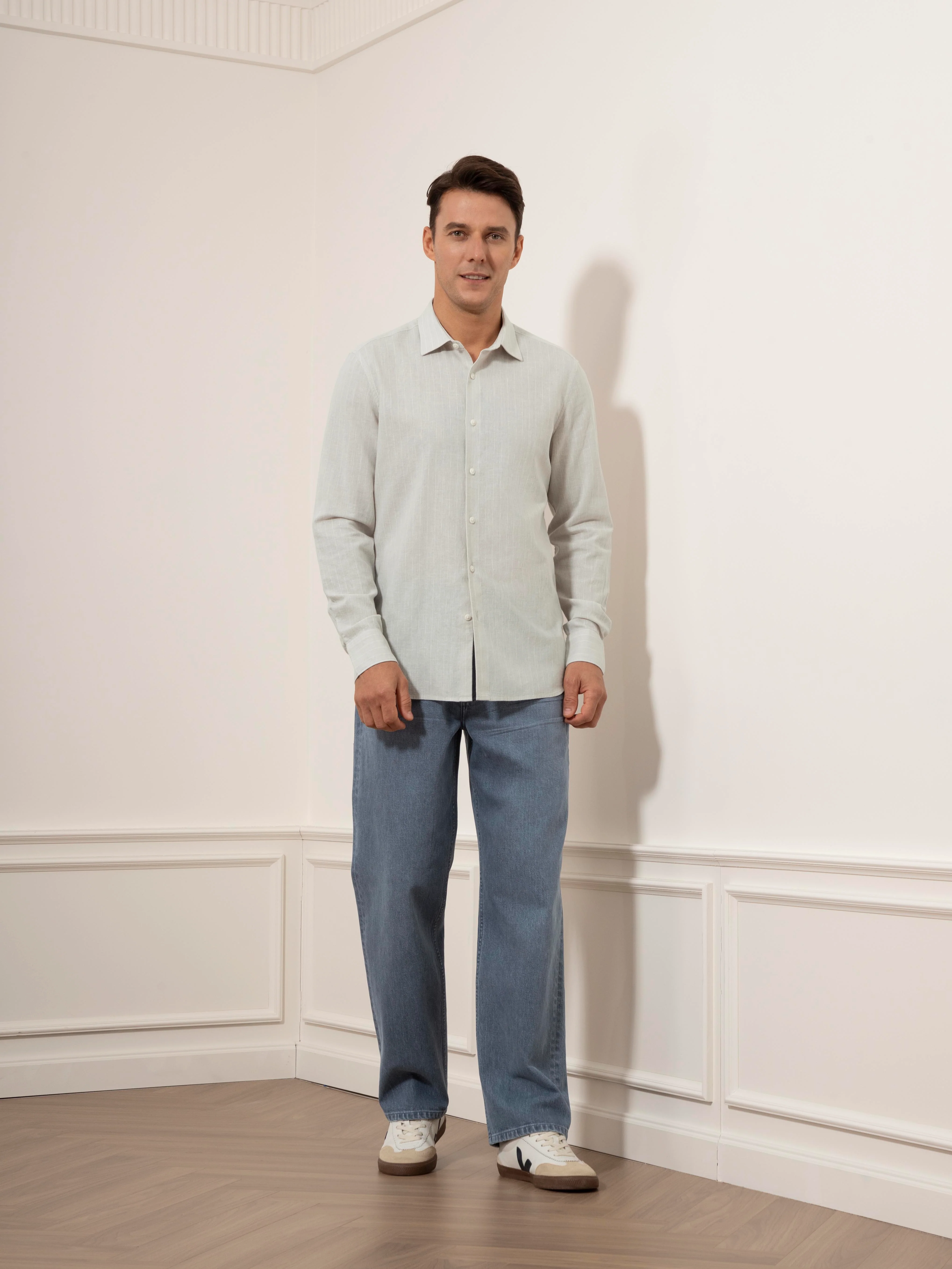 Adrian Pinstripe Shirt - Image 2