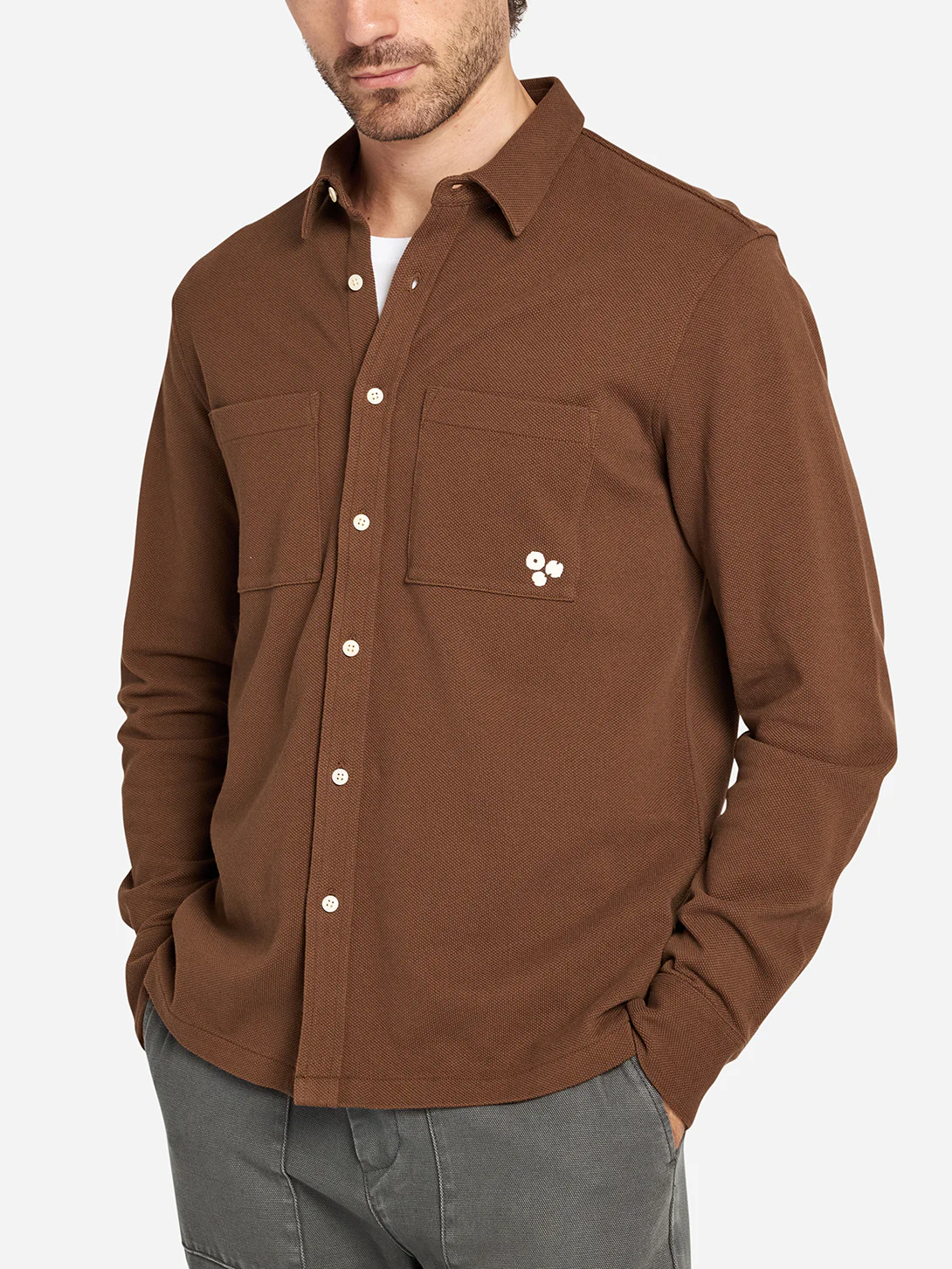 Vance Pique Knit Shirt - Image 6