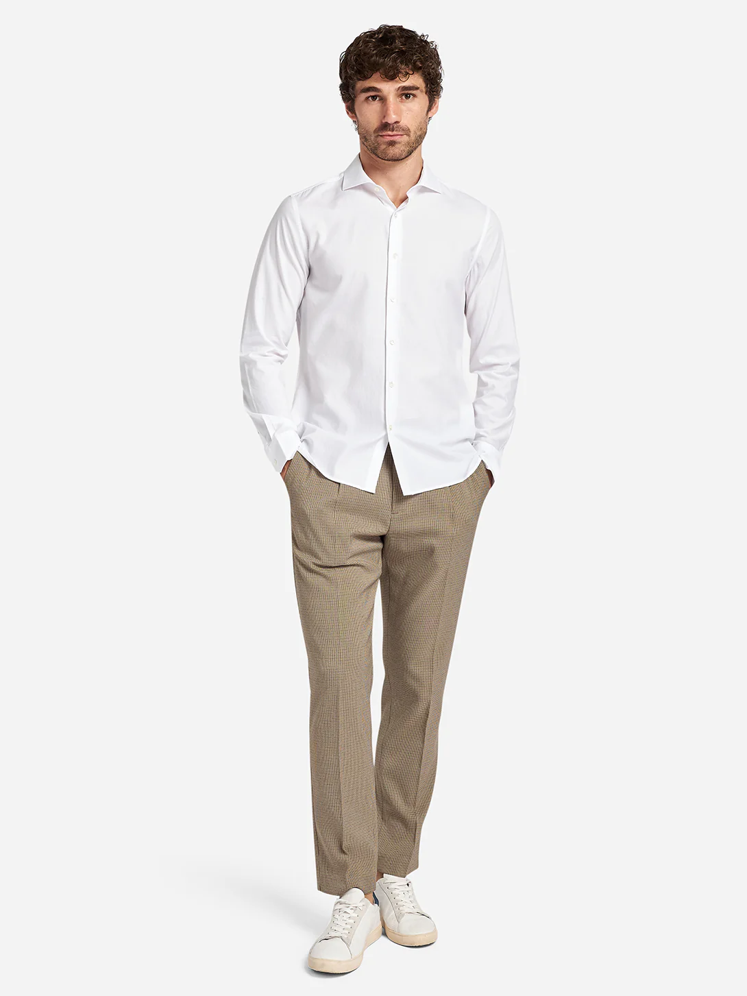 Arthur Herringbone Shirt - Image 8