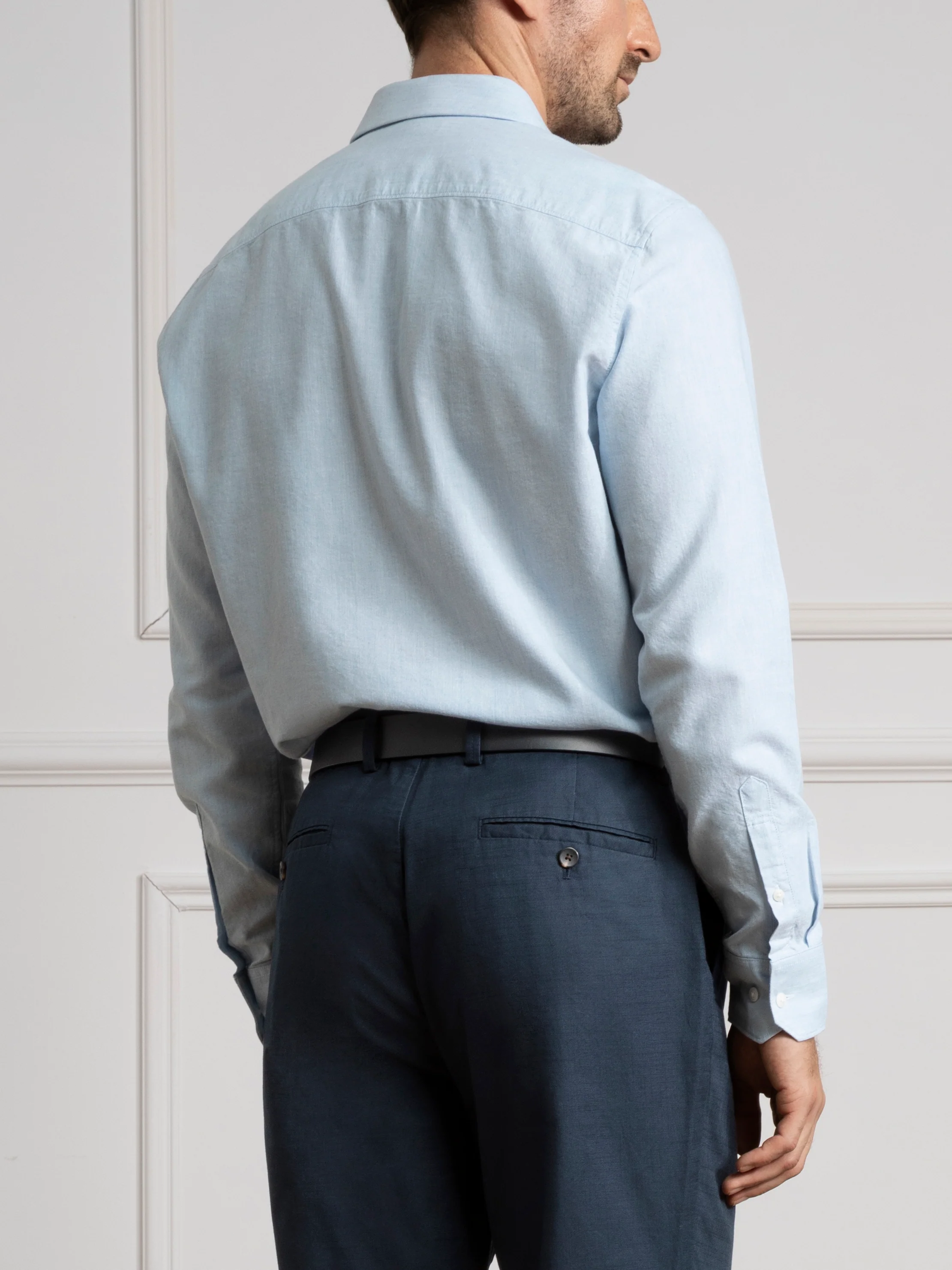 Adrian Heather Oxford Shirt - Image 4
